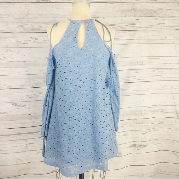 J.O.A Soulmate Lace Off Shoulder Dress - Picture 3 of 8